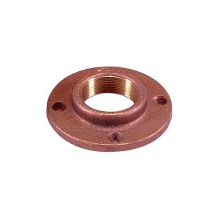Merit Brass Co Brass 150 Lb Lead Free Fitting 4" Threaded Companion Flange NPT Female XNL235-64